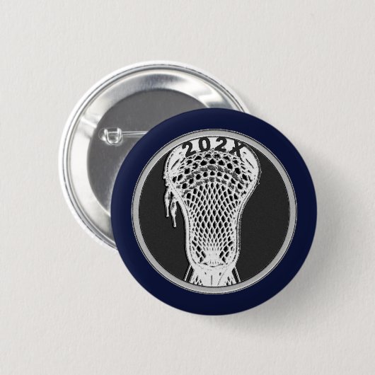 Schaltfläche "Lacrosse Team Player Keepake" Button (Vorne & Hinten)