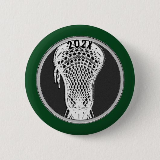 Schaltfläche "Lacrosse Team Player Keepake" Button (Vorderseite)