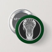 Schaltfläche "Lacrosse Team Player Keepake" Button (Vorne & Hinten)