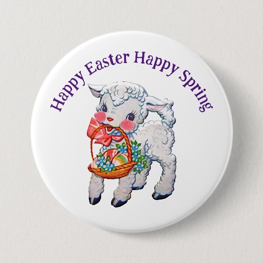 Schaltfläche "Lamm Carry Basket" Button (Vorderseite)