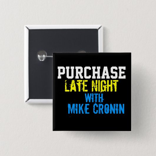 Schaltfläche "Late Night Square" kaufen Button (Vorne & Hinten)