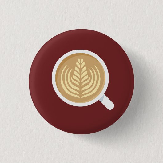 Schaltfläche Latte Art Button (Vorderseite)