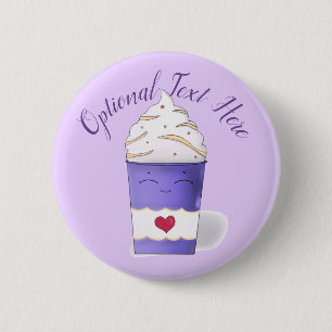 Schaltfläche "Latte & Whipped Cream (Lila)" Button