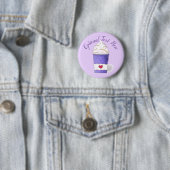 Schaltfläche "Latte & Whipped Cream (Lila)" Button (Beispiel)