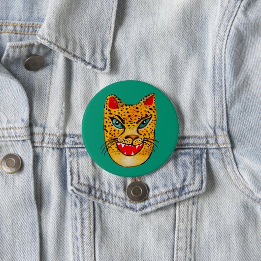 Schaltfläche "Laughing Jaguar Watercolor" Button (Beispiel)