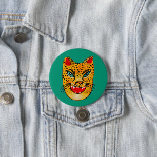 Schaltfläche "Laughing Jaguar Watercolor" Button