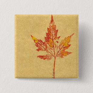 Schaltfläche "Leaf Nature Prints" Button