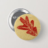 Schaltfläche "Leaf Nature Prints" Button (Vorne & Hinten)