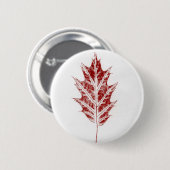 Schaltfläche "Leaf Nature Prints" Button (Vorne & Hinten)