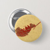 Schaltfläche "Leaf Nature Prints" Button (Vorne & Hinten)