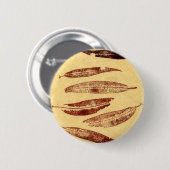 Schaltfläche "Leaf Nature Prints" Button (Vorne & Hinten)