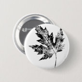 Schaltfläche "Leaf Nature Prints" Button (Vorne & Hinten)