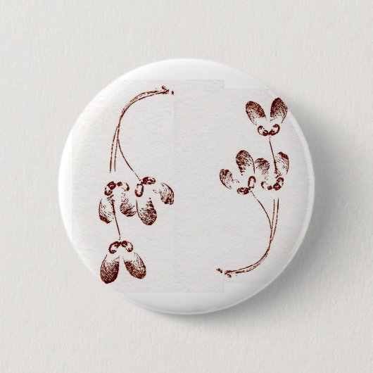 Schaltfläche "Leaf Nature Prints" Button (Vorderseite)