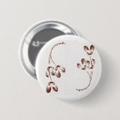 Schaltfläche "Leaf Nature Prints" Button (Vorne & Hinten)