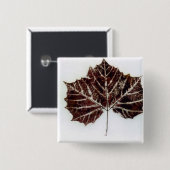 Schaltfläche "Leaf Nature Prints" Button (Vorne & Hinten)