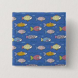 Schaltfläche "Leben im Meer" Button