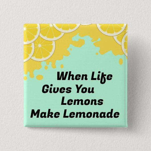 Schaltfläche "Lemonade" Button (Vorderseite)