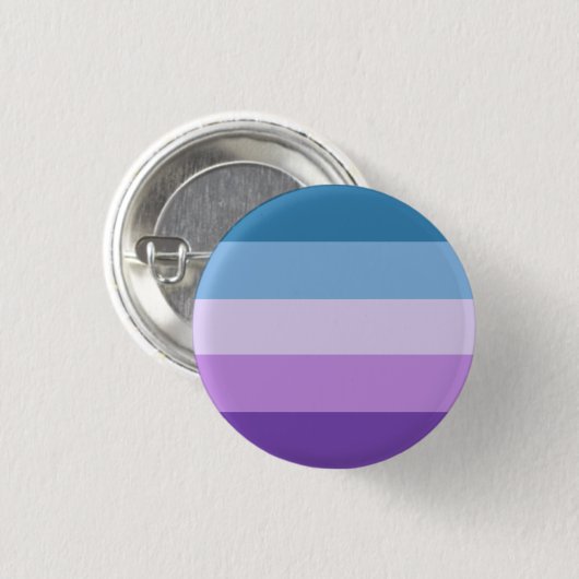 Schaltfläche "Lesbischer Stolz" (blau/Lila) Button (Vorne & Hinten)