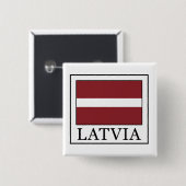 Schaltfläche Lettland Button (Vorne & Hinten)
