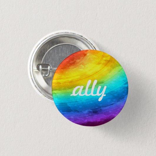 Schaltfläche "LGBTQ+" Button (Vorne & Hinten)