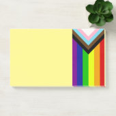 Schaltfläche "LGBTQ+-Pride" - Anmerkungen Post-it Klebezettel (Büro)