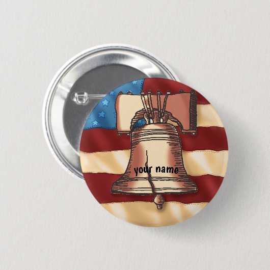 Schaltfläche "Liberty Bell" Button (Vorne & Hinten)