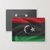 Schaltfläche Libyen Button (Vorderseite/Rückseite)