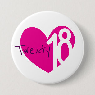 Schaltfläche Liebe 2018/Abzeichen 2018 Button