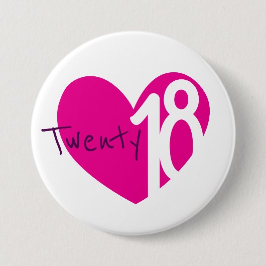 Schaltfläche Liebe 2018/Abzeichen 2018 Button (Vorderseite)