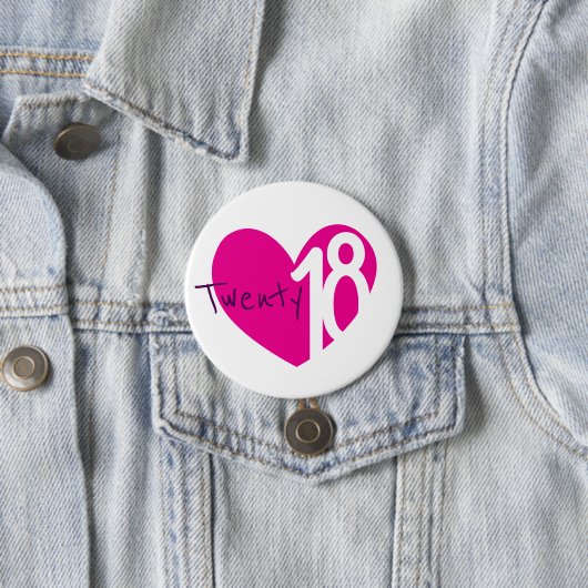 Schaltfläche Liebe 2018/Abzeichen 2018 Button (Beispiel)