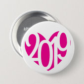 Schaltfläche Liebe 2019/Abzeichen 2019 Button (Vorne & Hinten)