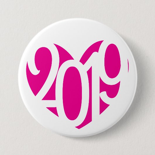 Schaltfläche Liebe 2019/Abzeichen 2019 Button (Vorderseite)