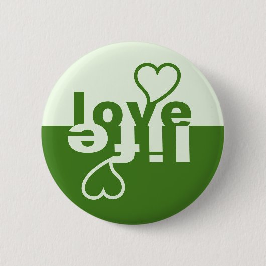 Schaltfläche "Liebe" Button (Vorderseite)