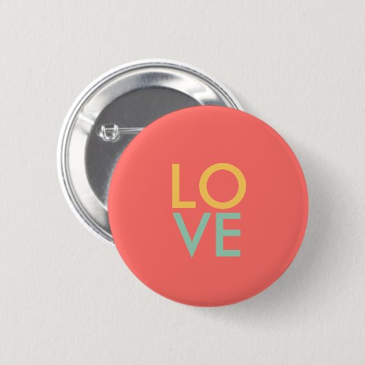 Schaltfläche Liebe Button (Vorne & Hinten)