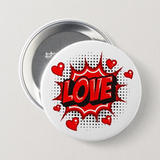 Schaltfläche Liebe Button (Vorne & Hinten)