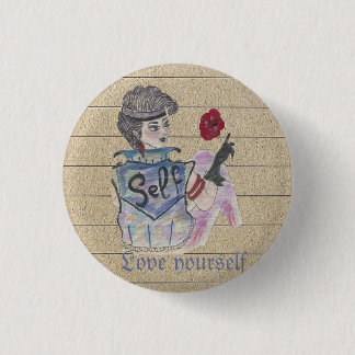 Schaltfläche "Liebe für sich" Empowerment Button
