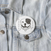 Schaltfläche Liebe Pitbull Button (Beispiel)