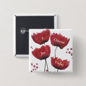 Schaltfläche Liebe Poppen Button (Vorne & Hinten)