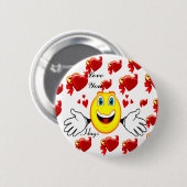 Schaltfläche "Liebe & Umkehren" Button (Vorne & Hinten)
