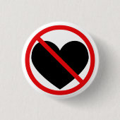 Schaltfläche "Liebe unterbrechen" Button (Vorderseite)