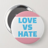 Schaltfläche Liebe Vs Hate Trans Button (Vorne & Hinten)