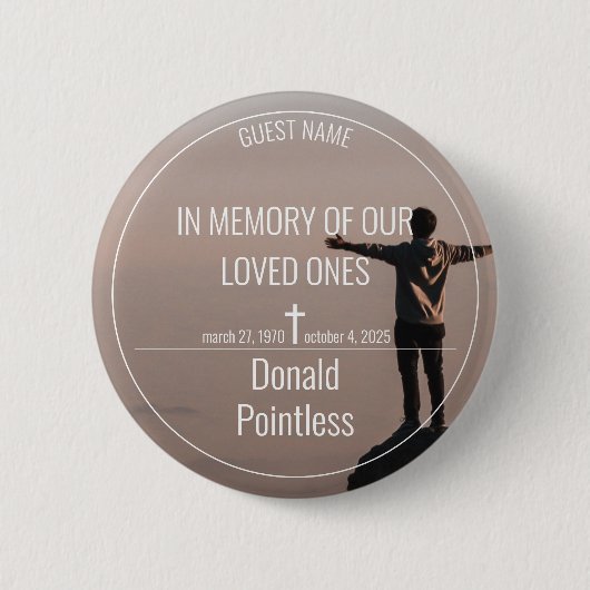 Schaltfläche "Lifeworks 002" Button (Vorderseite)