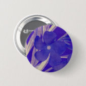 Schaltfläche "lila Blume" Button (Vorne & Hinten)