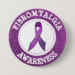 Schaltfläche "lila Fibromyalgie-Sensibilisierungsf Button