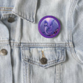 Schaltfläche "lila Ocean Mermaid" Button (Beispiel)
