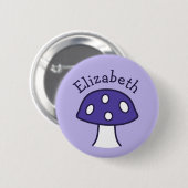 Schaltfläche "lila Pilzname" Button (Vorne & Hinten)