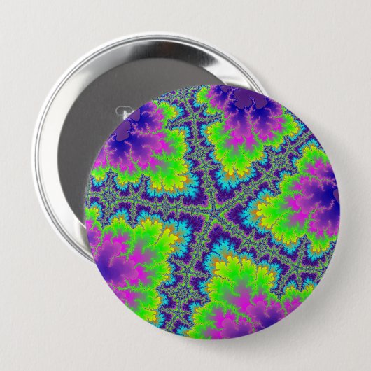 Schaltfläche "Lila Riffriegel" Button (Vorne & Hinten)