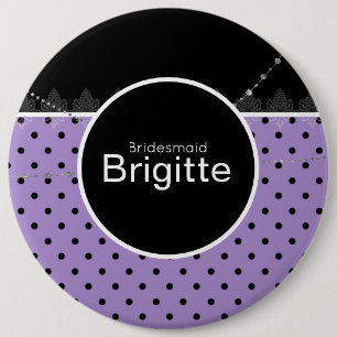 Schaltfläche "lila & schwarz" button