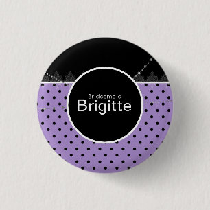 Schaltfläche "lila & schwarz" button