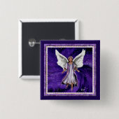 Schaltfläche "lila Soul" Button (Vorne & Hinten)